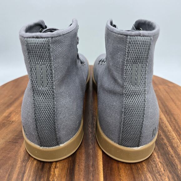 Nobull Shoes Womens 8 Gray Canvas High Top Gym Workout Trainer Athletic Sneakers - Picture 4 of 8